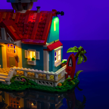 LMB 2.0 Version - LED-​Beleuchtungs-Set für LEGO® Disney Lilo and Stitch Beach House #43268